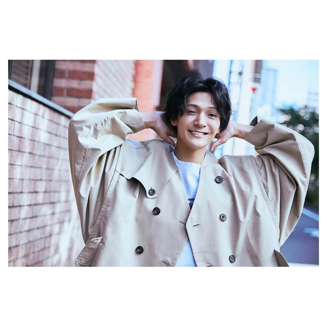 上田堪大のインスタグラム：「#THEATERGIRL #インタビュー #上田堪大 #語りました #メジャーデビュー #エーステ #よろしくお願いします  https://theatergirl.jp/?p=3563」