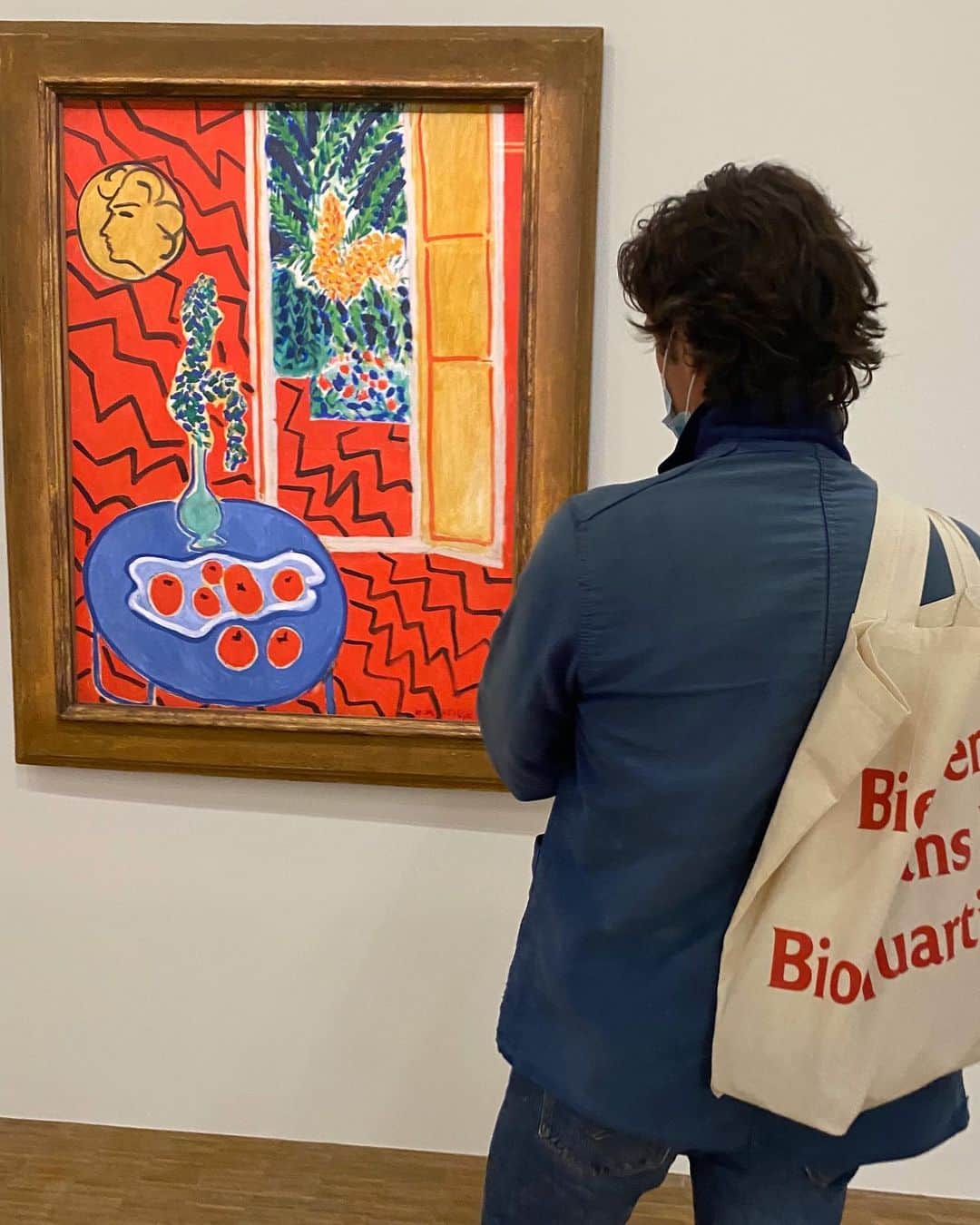 Jeanneのインスタグラム：「Les portraits de femmes et les couleurs vives ❤️❤️❤️  Matisse, Comme un Roman à Beaubourg」