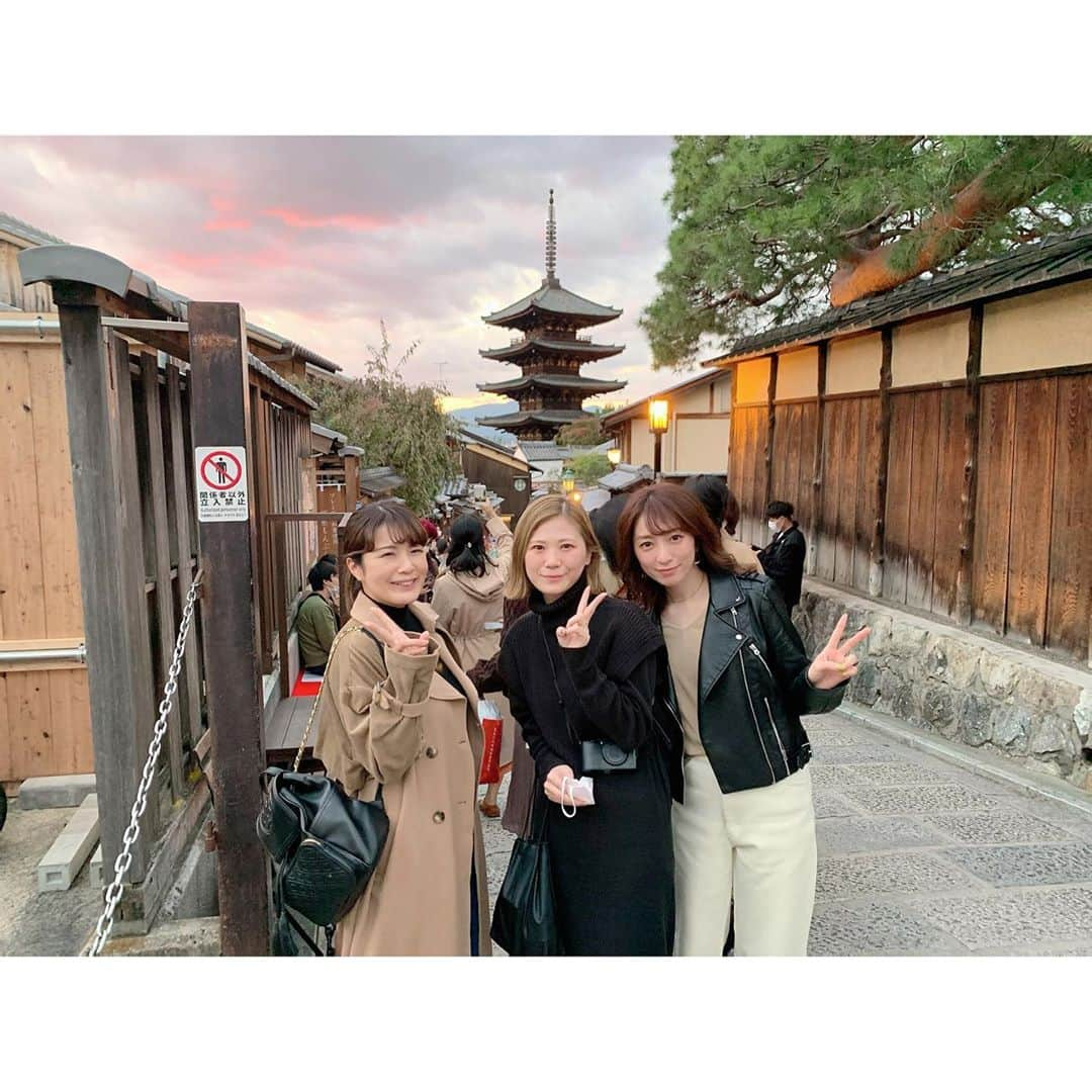 福咲れんのインスタグラム：「京都大阪旅❤️ GoToトラベル最高かっ♪  #女子旅 #京都 #gotoキャンペーン」