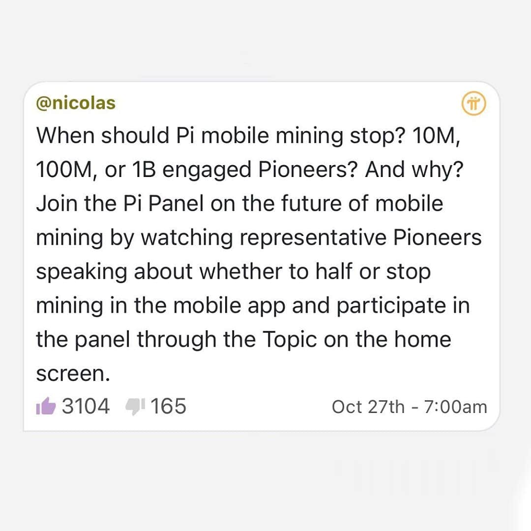 Wikileaksさんのインスタグラム写真 - (WikileaksInstagram)「We’re currently having over 9 Million engaged Pioneers, approaching the 10 Million mark.  π Pi is a new cryptocurrency that you can easily “mine” (or earn) from your phone. You can download the Pi Network App on the AppStore or GooglePlay. All you need is an invitation from an existing trusted member on the network. It’s free! π Invitation code: Beachbob π Is this real? Is Pi a scam? Pi is not a scam. It is a genuine effort by a team of Stanford graduates to give everyday people greater access to cryptocurrency. π For more information visit: minepi.com  #pithefirst#pi1million#pinetwork#minepi#generationpi#cryptocurrency#kryptowährung#stanford#blockchain#money#geld#yale#smile#brexit#yahoo#yahoofinance#bloomberg#handelsblatt#cnnbusiness#sparkasse#invest#daytrade#recession#trading#barrick#gold#miners」10月27日 22時16分 - pisammeln
