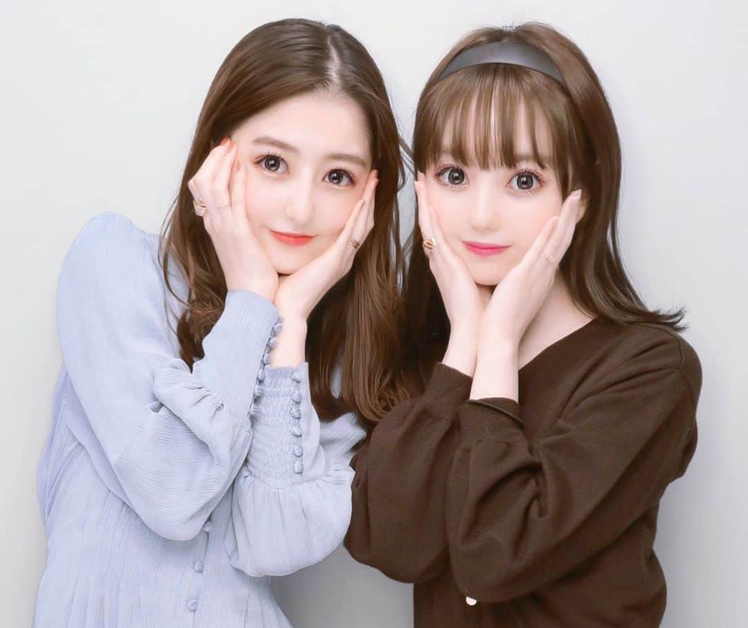 漆畑瑠菜のインスタグラム：「離れ離れになる前に東京デート♥ 次会うときはお互い新しい生活スタートしてからかな😆頑張ろうね〜🔥 ・ #東京#原宿#表参道#渋谷#宮下公園 #shopping#冬服#zara  #幼なじみ#20歳#プリント倶楽部」