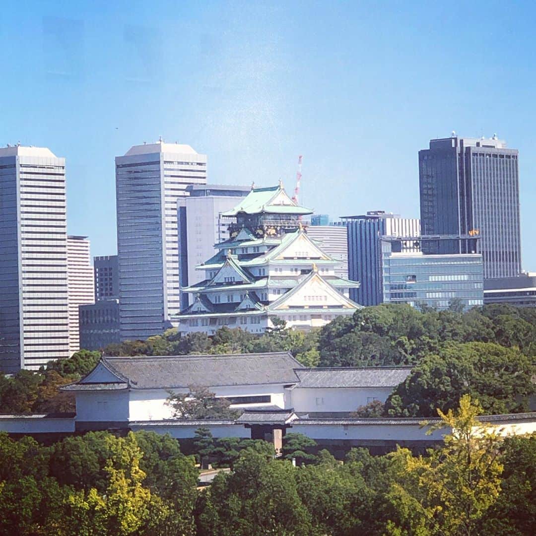 上杉洋史のインスタグラム：「My view from NHK Osaka Hall. #nhk #osaka #venue」