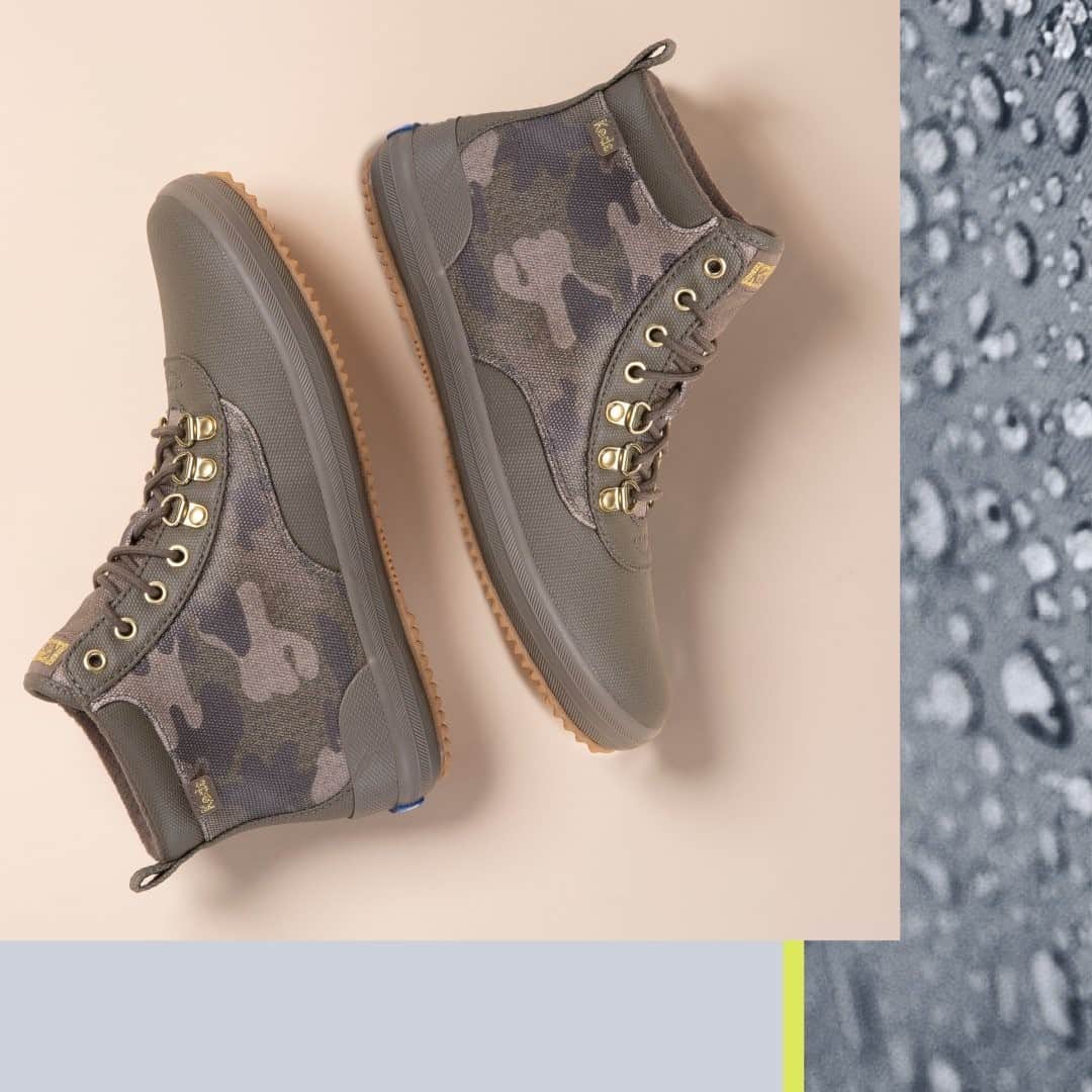 Kedsのインスタグラム：「Now you see it…soon you won’t. Getting your hands on these keds.com exclusive camo Scout boots is as easy as one, two, click. But better act fast, they won’t last for long.」