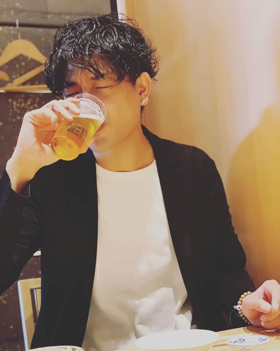 中村昌也のインスタグラム：「ビール🍺  かぁ〜美味い❕ #ハイボール#までの道のり」