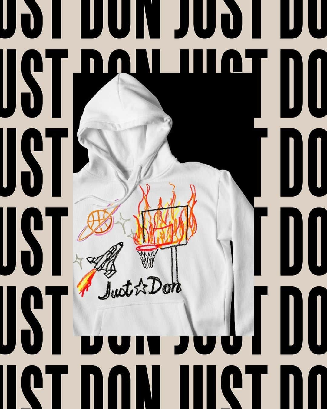 Foot Lockerさんのインスタグラム写真 - (Foot LockerInstagram)「The NBA season may be off, but 🏀is life. Exclusive @justdon x Champion tees and hoodies for COLLABORAID drop tomorrow. #thisiscollaboraid」10月28日 0時01分 - footlocker