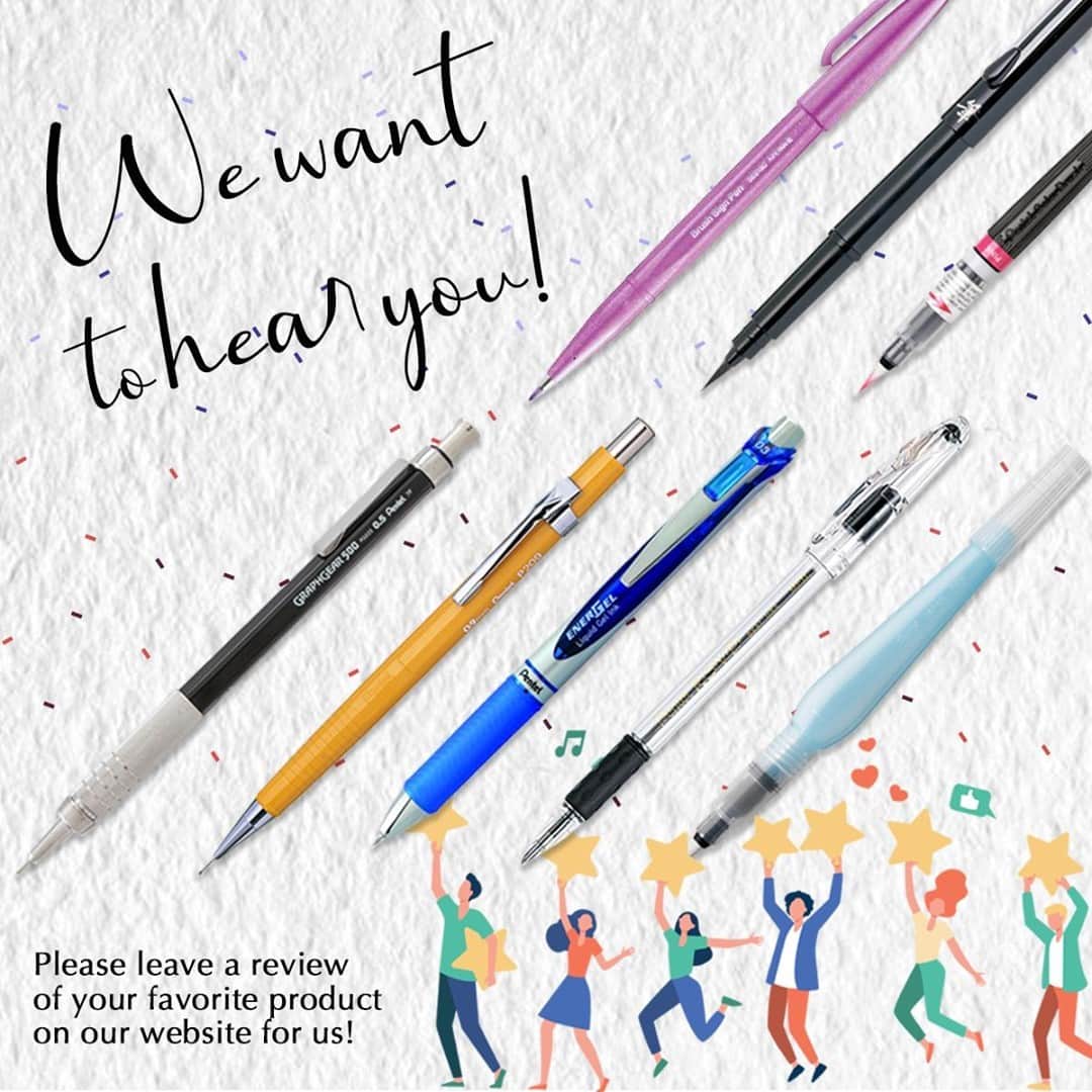 Pentel Canadaさんのインスタグラム写真 - (Pentel CanadaInstagram)「Have you enjoyed Pentel products over the years? ☺️⁠ ⁠ We would love to hear what you think and we know other shoppers would as well!⁠ ⁠ To leave a review on Pentel products, please visit our website from the bio link 👉  @pentelcanada⁠ ⁠ Once you are on the product page, scroll down to the bottom and fill out the form. ⁠ ⁠ We value your honest opinions so that we can ensure Pentel products are living up to the highest standard of quality.⁠ ⁠ Thank you always for your support!💕⁠ ⁠ #pentel #pentelcanada #stationeryaddict」10月28日 1時02分 - pentelcanada