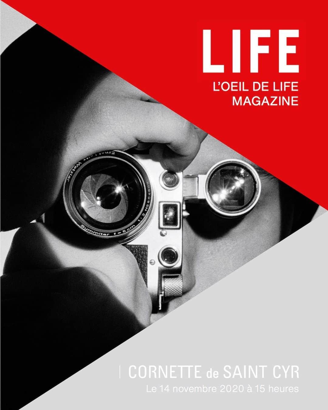 lifeのインスタグラム：「Join us in Paris (or online!) at 3pm CET/9am ET on Saturday, November 14 for a special auction of limited edition LIFE photographs. To learn more and find out how you can participate, check out the beautiful catalogue at the link in bio.   @bitl_agency @mariejacquierparis @cornettedestcyr #artauction」