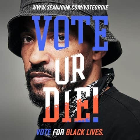 ショーンジョンさんのインスタグラム写真 - (ショーンジョンInstagram)「Vote for Black Lives!  Follow Design studio @slanginc 📸 roxana@bazgoneh」10月28日 2時01分 - seanjohn
