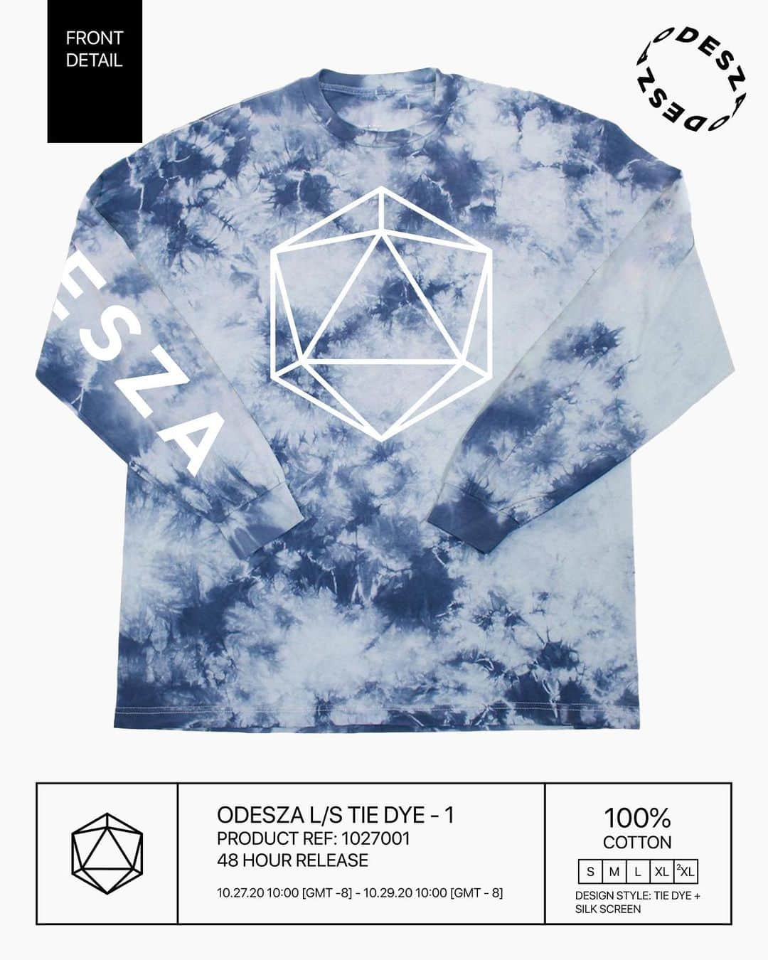 オデッザさんのインスタグラム写真 - (オデッザInstagram)「Merch drop. 48 hours only. ⏱ Link in bio」10月28日 2時01分 - odesza