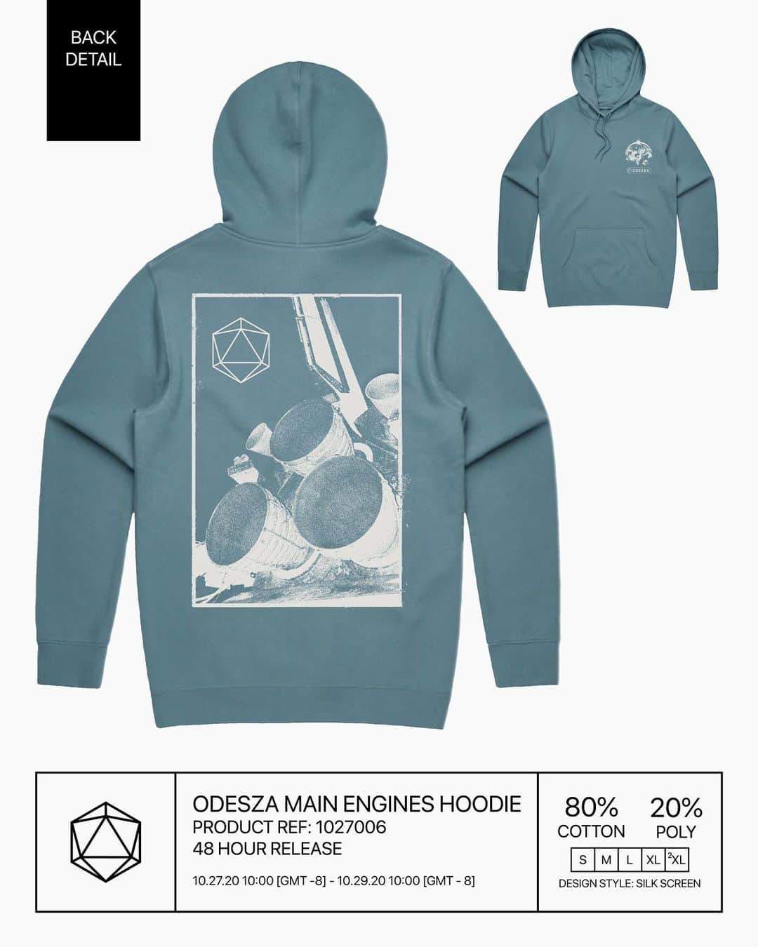 オデッザさんのインスタグラム写真 - (オデッザInstagram)「Merch drop. 48 hours only. ⏱ Link in bio」10月28日 2時01分 - odesza