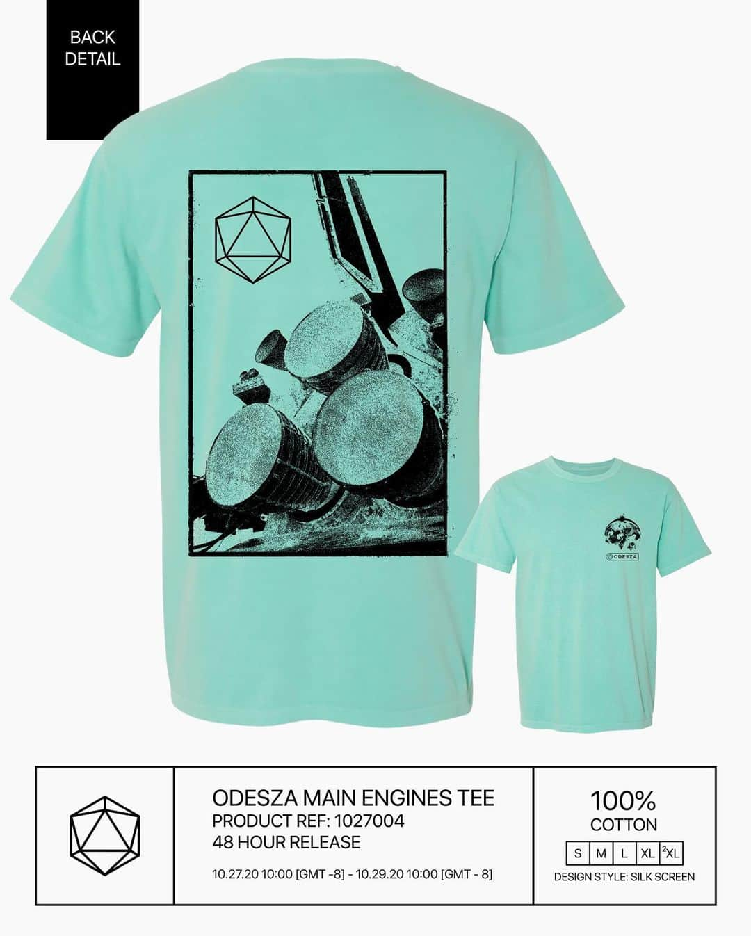 オデッザさんのインスタグラム写真 - (オデッザInstagram)「Merch drop. 48 hours only. ⏱ Link in bio」10月28日 2時01分 - odesza