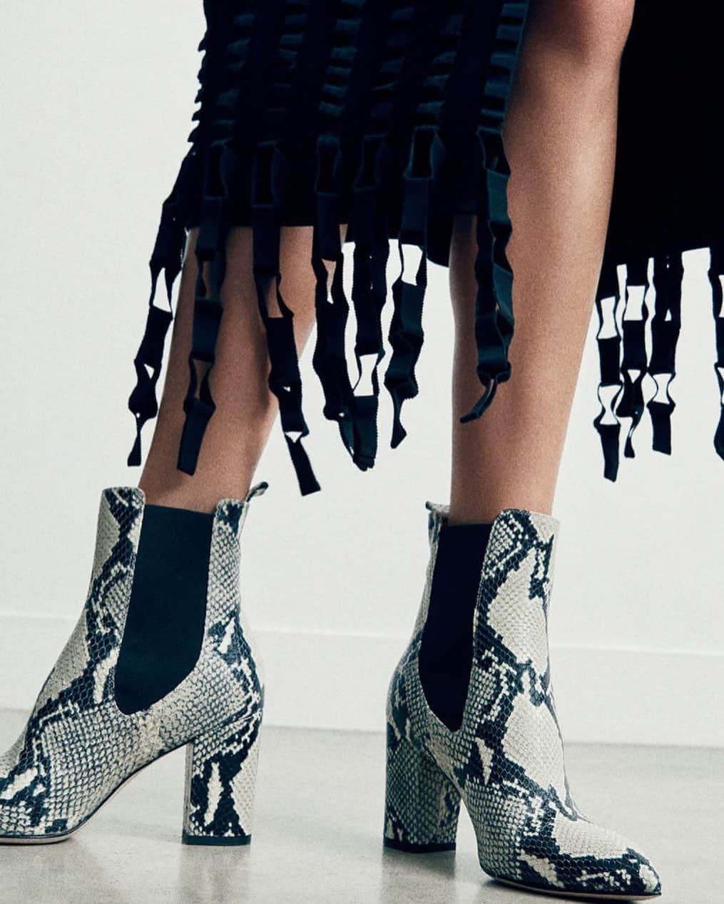Harrodsのインスタグラム：「Fierce python, glamorous leopard, logomania – we’re starting our print portfolio from the ground up.  Head to our link in bio to kick start your autumn boots wardrobe.  #Harrods #HarrodsFashion」