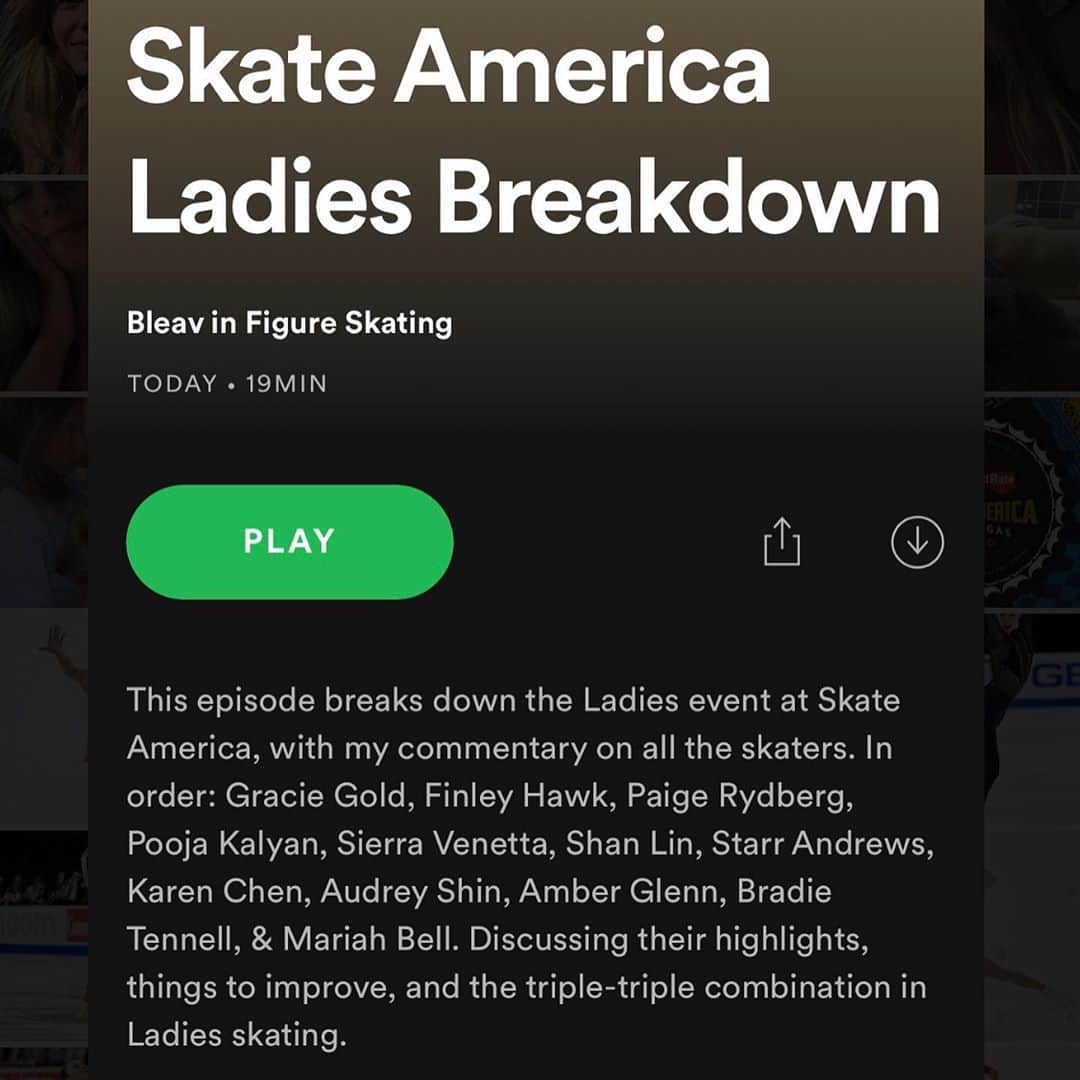 ポリーナ・エドモンズさんのインスタグラム写真 - (ポリーナ・エドモンズInstagram)「NEW POD IS UP!🤩 Giving my commentary on the Ladies event at Skate America this past weekend, analyzing each skater. They all did beautifully! Listen on Spotify, Apple Podcasts, or the Bleav Website, Link in Bio💛 Let me know what you think! #podcast #figureskating #figureskater #olympian #teamusa #usfigureskating #skateamerica #skateamerica2020 #competitionbreakdown #sports #competition」10月28日 2時21分 - polinaedmunds