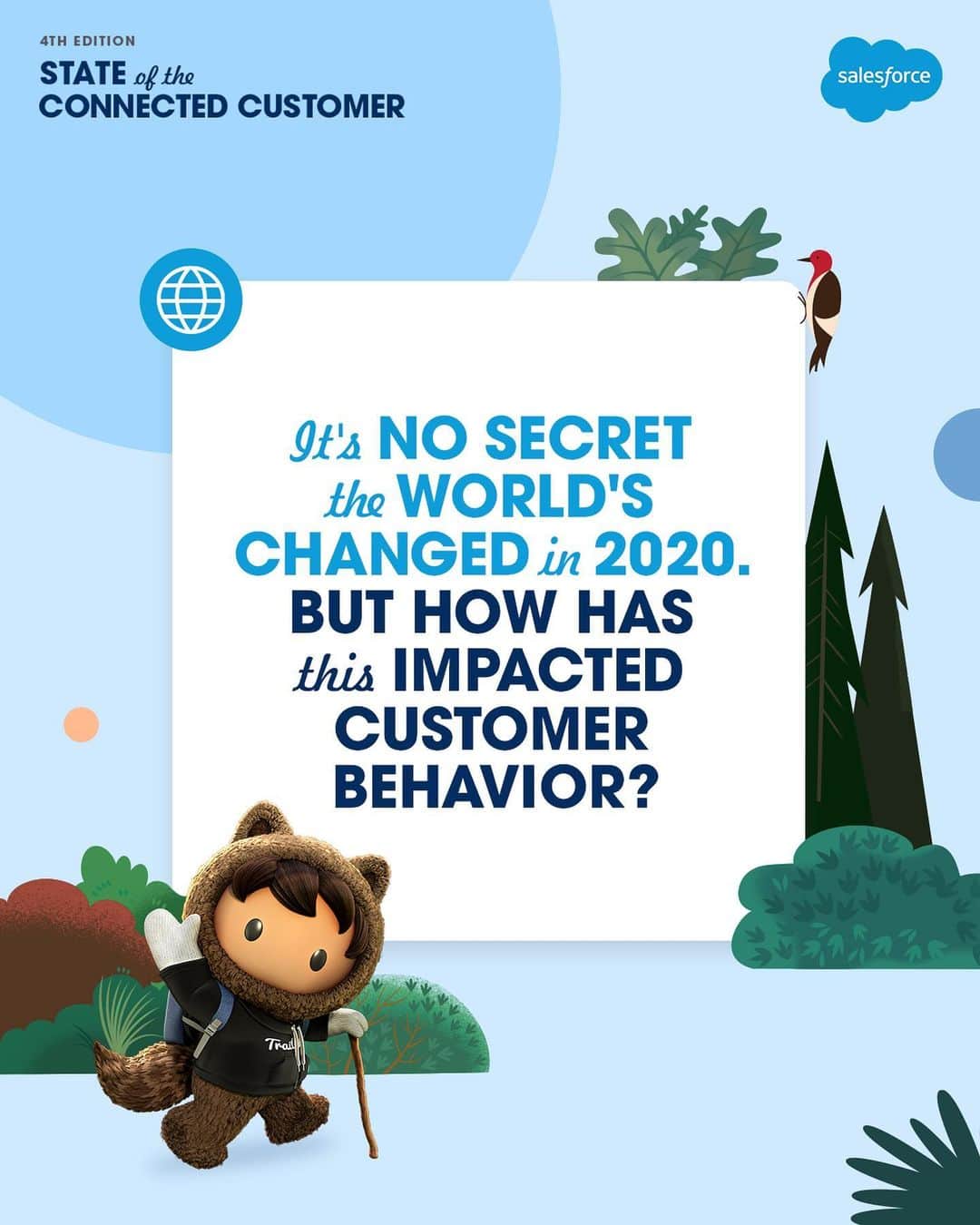 Salesforce さんのインスタグラム写真 - (Salesforce Instagram)「The 4th State of Connected Customer report is here! 🚀 Visit the link in bio 🔗 to find out 𝘄𝗵𝘆 7️⃣8️⃣% 𝗼𝗳 𝗰𝘂𝘀𝘁𝗼𝗺𝗲𝗿𝘀 think 2020 𝘴𝘩𝘰𝘶𝘭𝘥 spark business improvement.」10月28日 2時51分 - salesforce