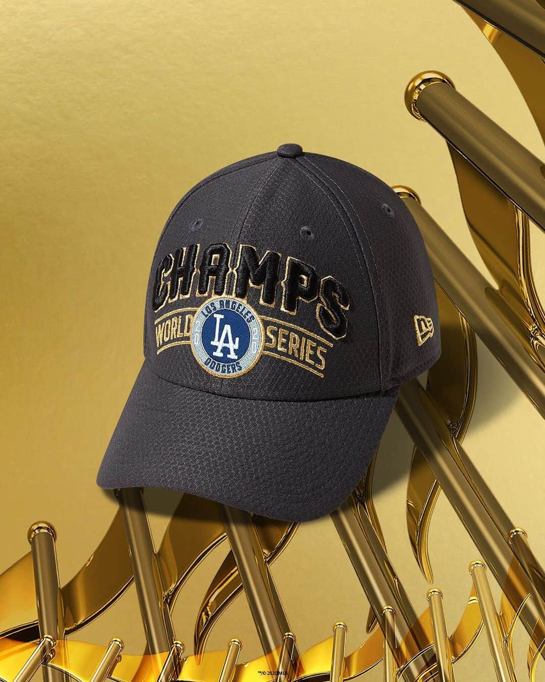 ニューエラ・キャップのインスタグラム：「The Dodgers take it all and are World Series Champions! Shop the Official  Dodgers Locker Room 39THIRTY at the link in bio!」