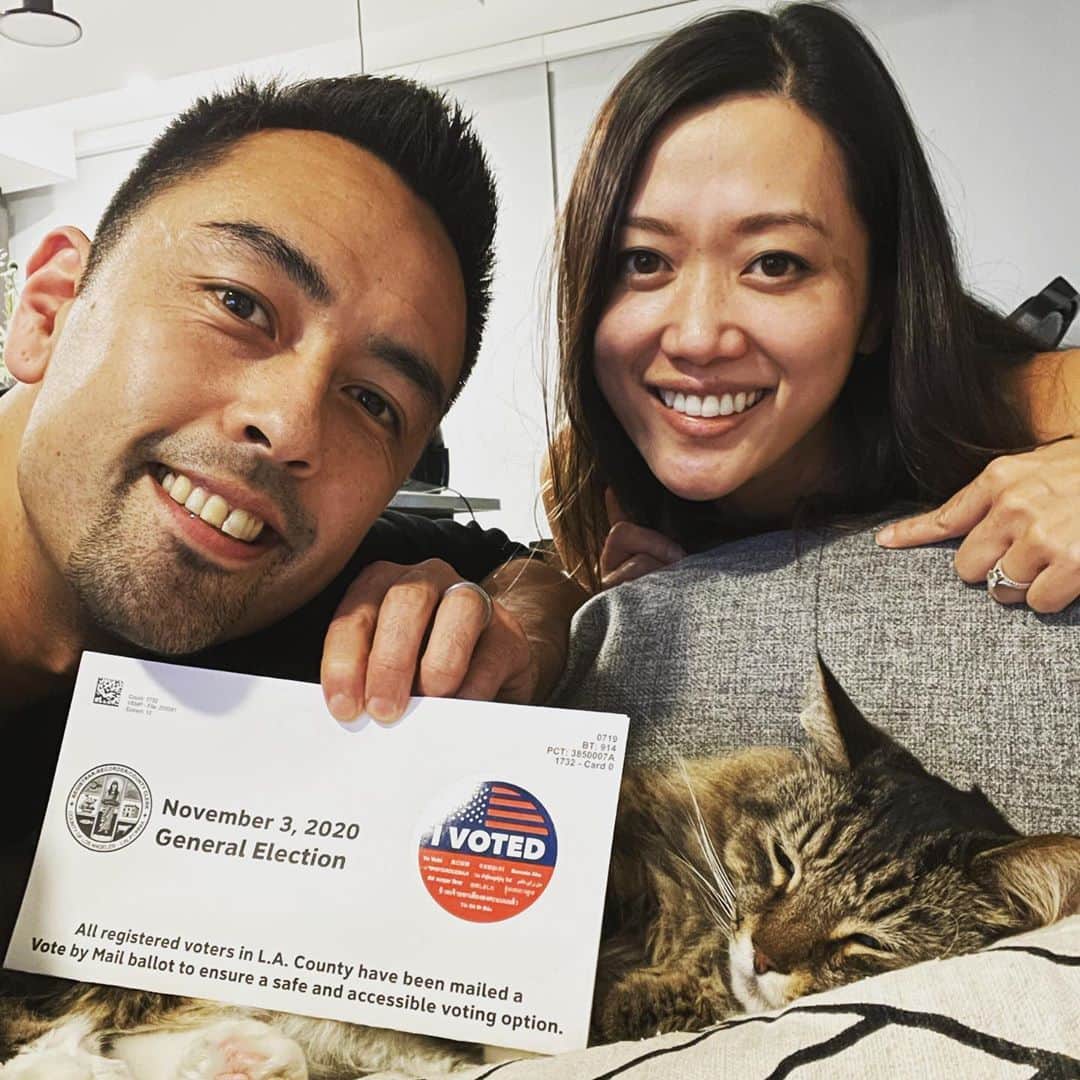 Hapa 英会話さんのインスタグラム写真 - (Hapa 英会話Instagram)「Words of wisdom from Goro - VOTE!! #votingmatters #vote2020」10月28日 13時00分 - hapaeikaiwa