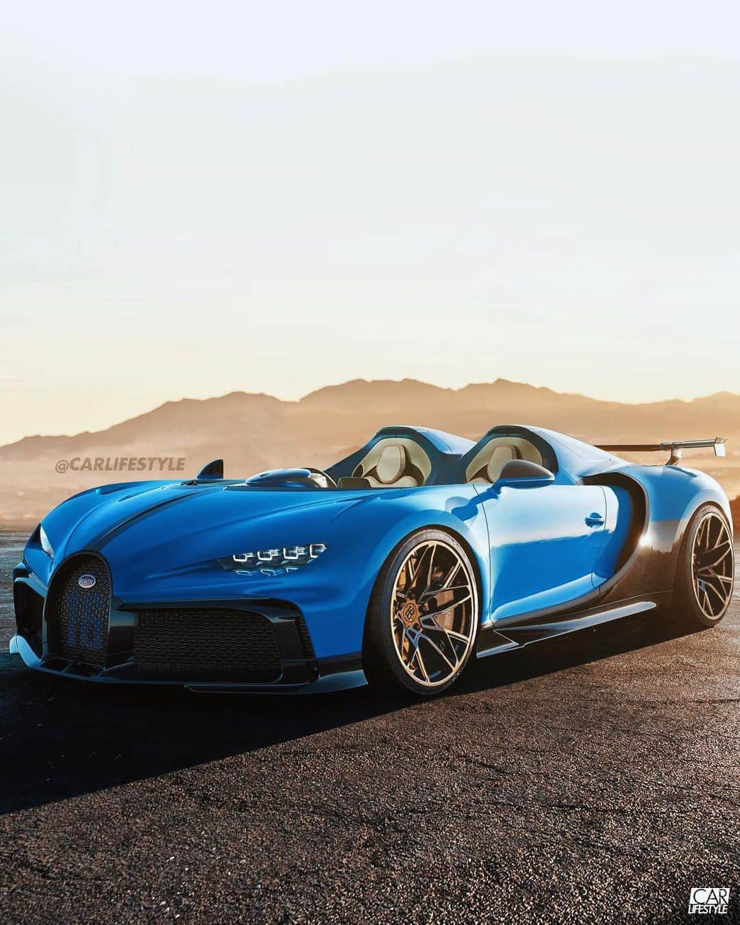 CARLiFESTYLEさんのインスタグラム写真 - (CARLiFESTYLEInstagram)「Bugatti Chiron PurSport Speedster. Design @carlifestyle #carlifestyle」10月28日 13時03分 - carlifestyle