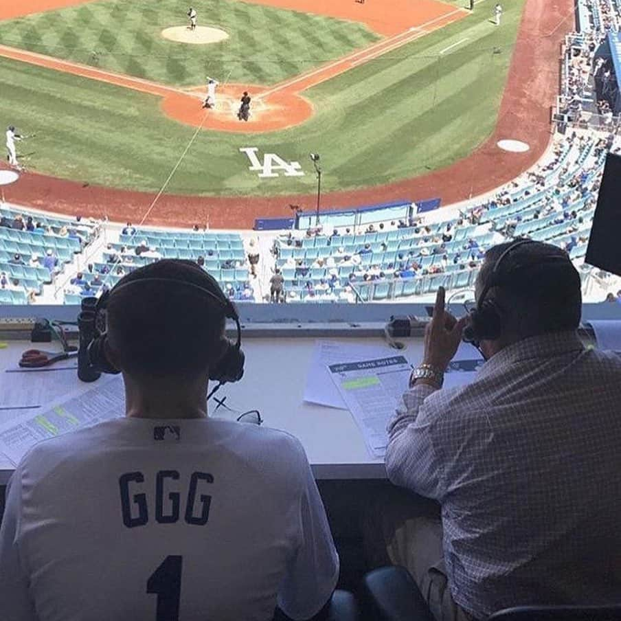 ゲンナジー・ゴロフキンさんのインスタグラム写真 - (ゲンナジー・ゴロフキンInstagram)「Congratulations to the Champs @dodgers! #WorldSeries #hometeam」10月28日 13時12分 - gggboxing