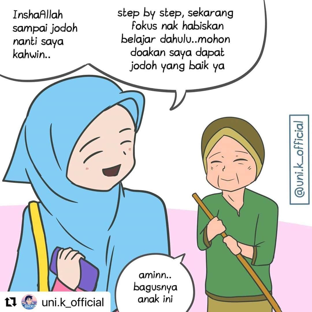 Koleksi Komik Malaysiaさんのインスタグラム写真 - (Koleksi Komik MalaysiaInstagram)「#Repost @uni.k_official with @make_repost ・・・ SENTAP BILA TANYA PASAL KAHWIN . #unikstrip #komikmalaysia #gengkomik #komikstrip #komikdakwah #komikmuslim #komikcomel #komiktarbiah #komiklucu #komiklokal #komikharian #komikinstagram #koleksikomikmalaysia #instakomik #lukisandakwah #muslimcomics #cinta #comic #sedekah  #comicbooks #dailycomic #instacomic #webcomic #webcomics #grabfood  #komik」10月28日 13時28分 - tokkmungg_exclusive