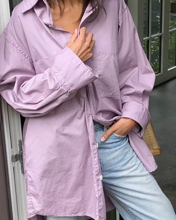 スティーブンアランのインスタグラム：「Currently living in the Couch Dress, for obvious reasons. #stevenalan」