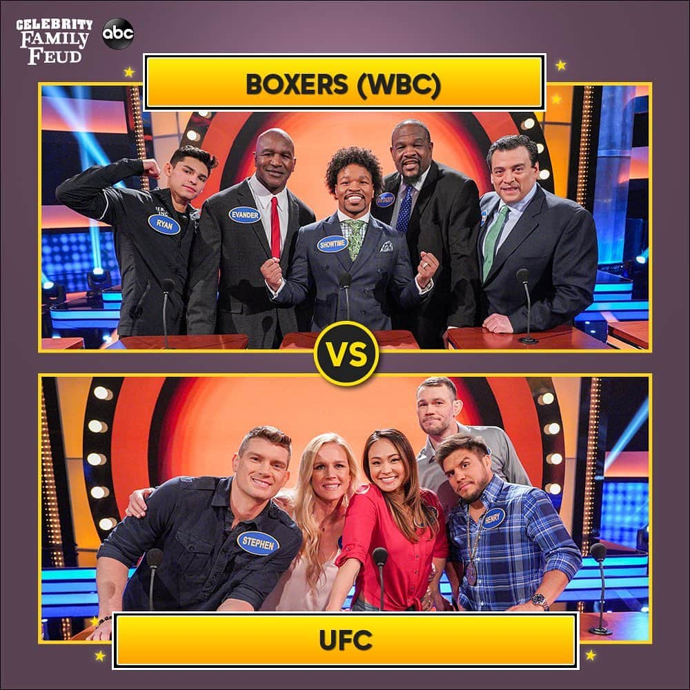 ホリー・ホルムさんのインスタグラム写真 - (ホリー・ホルムInstagram)「You all aren’t going to BELIEVE what happens!  @familyfeudabc and @iamsteveharveytv had us rolling 😁  On Thursday! - @ufc vs. @wbcboxing at 8 pm ET on ABC. Tune-in to see who wins! #CelebrityFamilyFeud」10月28日 5時42分 - hollyholm