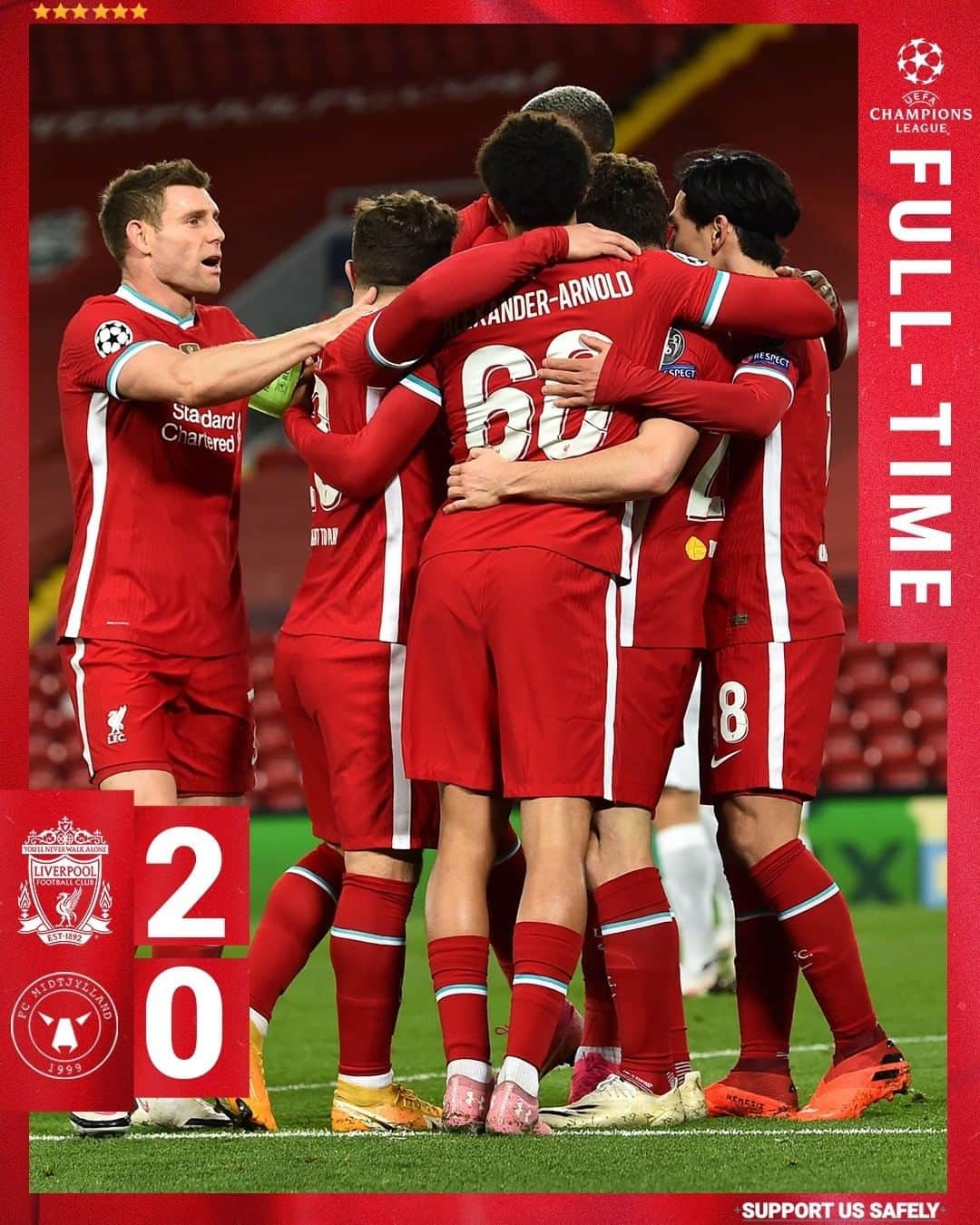 リヴァプールFCさんのインスタグラム写真 - (リヴァプールFCInstagram)「Another three points in the #UCL 👊 #LFC #LiverpoolFC #Liverpool」10月28日 6時51分 - liverpoolfc