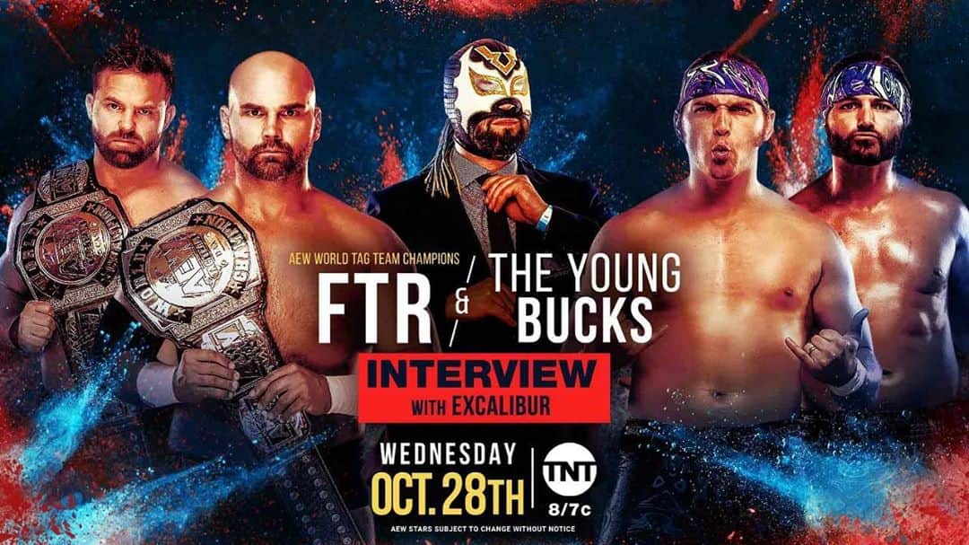 マット・ジャクソンのインスタグラム：「Tomorrow night on #AEWDynamite, the four of us sit down with @shutupexcalibur. I’ll give an update on my injury, plus an announcement that you’re not gonna want to miss.」