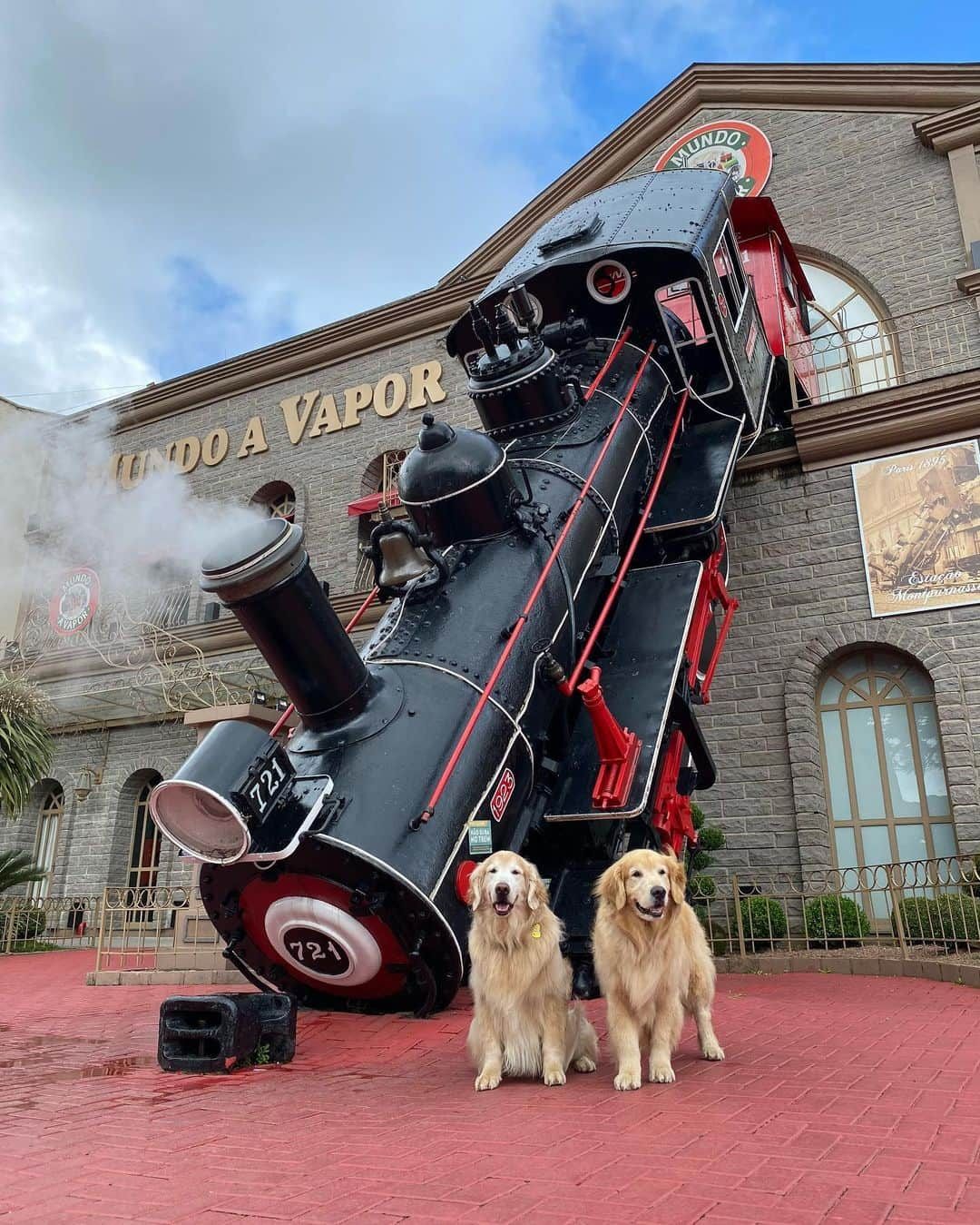 Bobさんのインスタグラム写真 - (BobInstagram)「Muitas atrações Petfriendly 🐾🐾em Gramado! Fotos de alguns passeios que fizemos pra vocês conhecerem!  Quem tem mais dicas da cidade comenta aqui!  Expedições @olapet.friendly  . #ExpediçõesOlaPet #HyundaiPets . Destino: Gramado Atrações:  @olivasdegramado  @mundoavaporserragaucha  @supercarros  . #gramado #natalluzgramado #serragaucha #petfriendly #roteirodeviagem #roteiropetfriendly #dicasdeviagem #viagemcompets #hotelaria #turismo #gastronomia #parque #supercarros #maserati  #dogs #dogsofinstagram #petlovers #pets #goldenretrievers #riograndedosul #brasil #instagram #instagramers」10月28日 7時26分 - bob_marley_goldenretriever