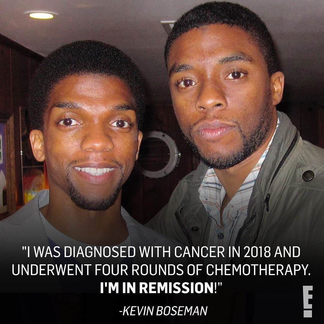 E! Onlineさんのインスタグラム写真 - (E! OnlineInstagram)「Kevin Boseman, the brother of late actor Chadwick Boseman, recently revealed he's been in remission for two years. ❤️ More on his major milestone at the link in our bio. (📷: Instagram)」10月28日 7時46分 - enews