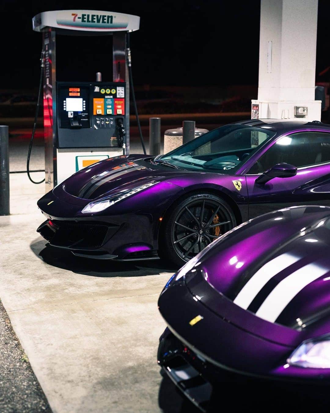 Kik:SoLeimanRTさんのインスタグラム写真 - (Kik:SoLeimanRTInstagram)「@samanthaatan  Double trouble 😈🔮 What do you think of this colour?  Met my twin @benirie88 last week! Thank you to @southbayautoclub for organizing this one-of-a-kind shoot 💜   Photography by @rmg.autos @theautographer @timcurtet   #samanthatan #ferrari #ferrari488 #488pista #violahongkong #supercar #cars #supercars #carstagram #carinstagram #carswithoutlimits #carlife #carlifestyle #amazingcars #carsofinstagram #luxury #lifestyle #instacar #automotive #supercarlifestyle」10月28日 8時11分 - carinstagram