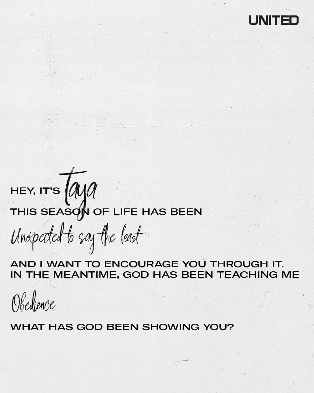 ユナイテッドのインスタグラム：「In the meantime..... A note from @tayagaukrodger」