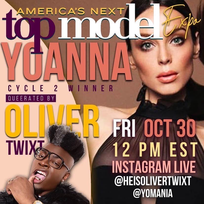 アンナ・ハウスさんのインスタグラム写真 - (アンナ・ハウスInstagram)「He is a self proclaimed Nosey B*tch and @heisolivertwixt is going to be asking me questions! Join us Friday, October 30th at 12 PM Eastern standard. Comment below on what you would like to know ⬇️⬇️⬇️⬇️⬇️ #instamood」10月28日 8時35分 - yomania