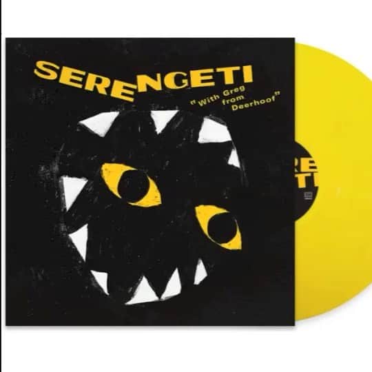 ディアフーフのインスタグラム：「Greg has a new album with Serengeti (@serengetidave) that's available for order now! Greg does all the music/production, and Geti provides the rhymes. Pressed on ✨Razzle Dazzle Yellow✨ Vinyl, limited to 500 & available mail order only! Stream two tracks "Wasps" & "Première” and order at joyfulnoi.se/WithGreg」