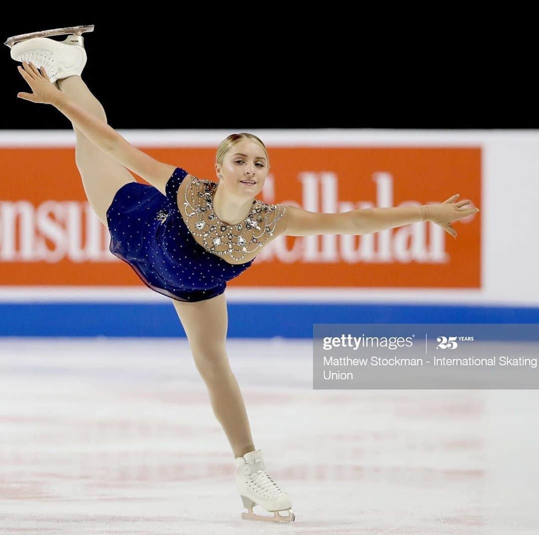 Paige Rydbergさんのインスタグラム写真 - (Paige RydbergInstagram)「Skate America 2020✨ What an opportunity to compete during a time like we all are experiencing now, @usfigureskating  did such an amazing job making this event possible! First Grand Prix in the books💙」10月28日 10時02分 - paigerydberg