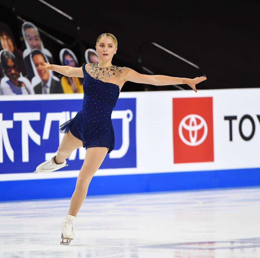 Paige Rydbergのインスタグラム：「Skate America 2020✨ What an opportunity to compete during a time like we all are experiencing now, @usfigureskating  did such an amazing job making this event possible! First Grand Prix in the books💙」