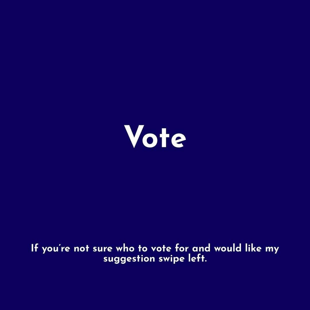 のインスタグラム：「vote」