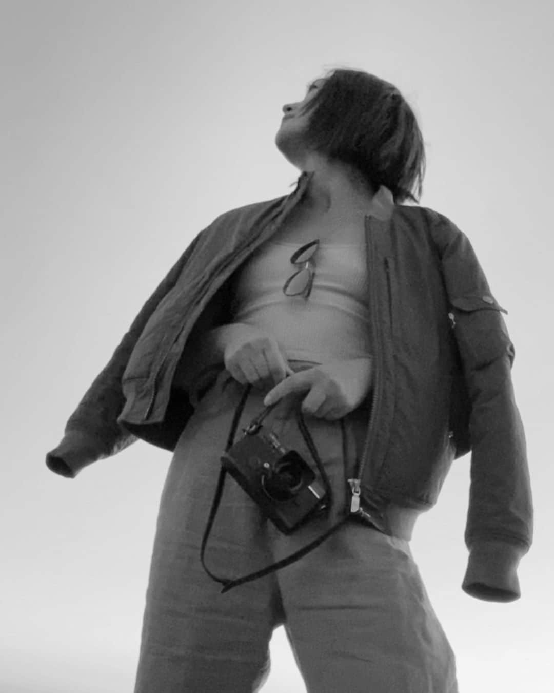松島エミのインスタグラム：「🖤」
