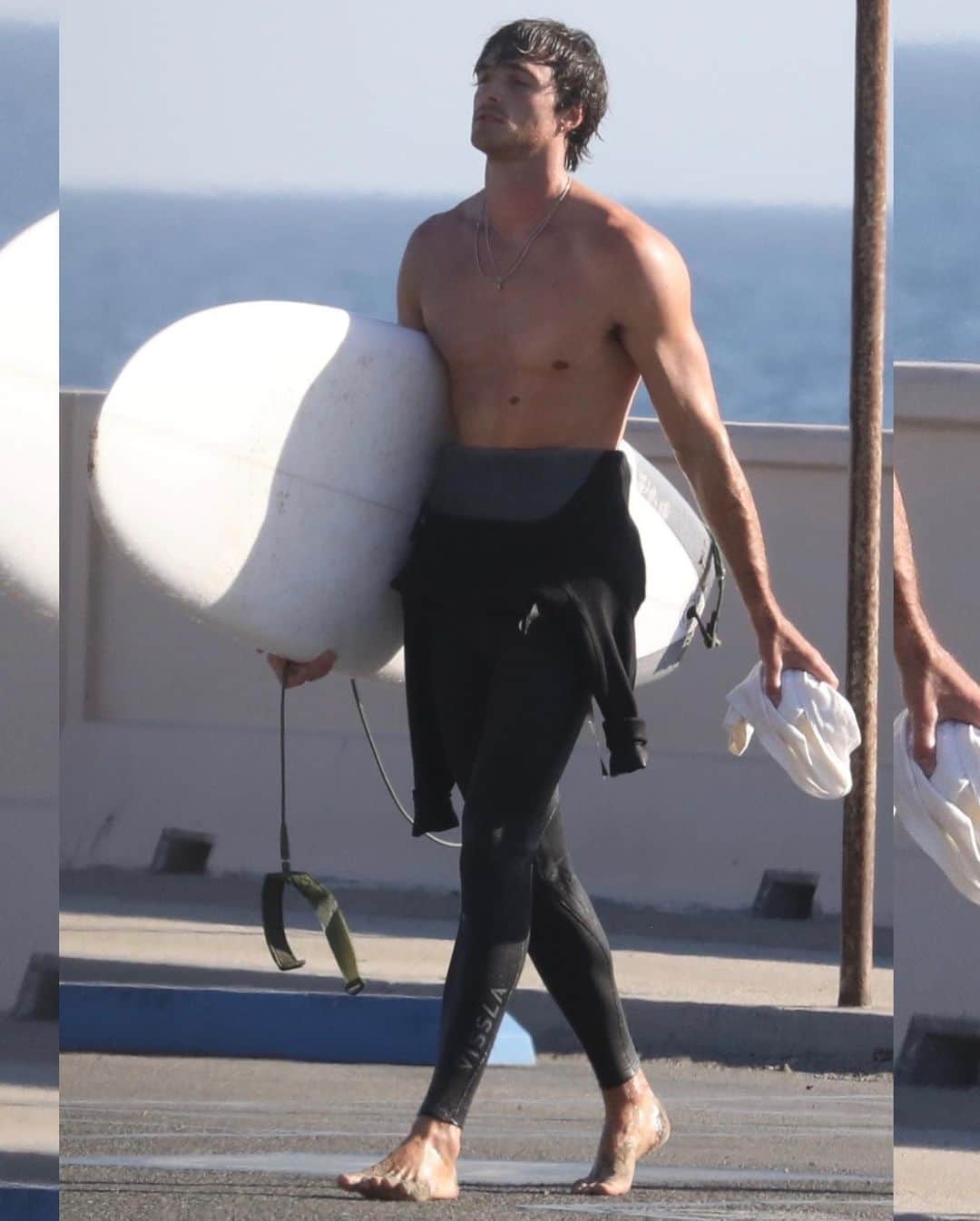 Just Jaredさんのインスタグラム写真 - (Just JaredInstagram)「@jacobelordi bares his abs after a surfing session! #JacobElordi Photos: Backgrid」10月28日 12時24分 - justjared