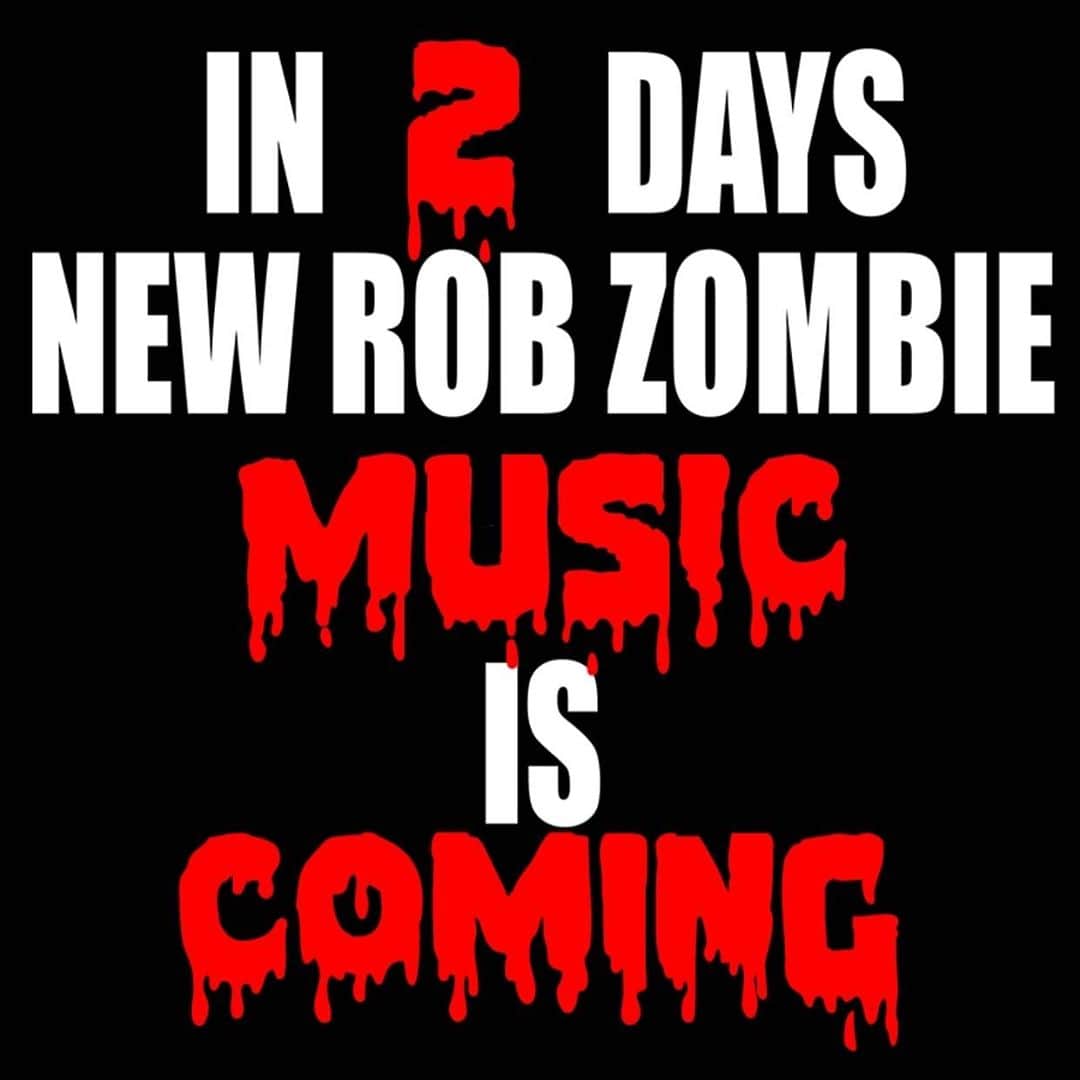 ロブ・ゾンビのインスタグラム：「Creeping closer and closer. ☠️ #robzombie #johnfive #piggyd #gingerfish #newzombiemusic #halloween」