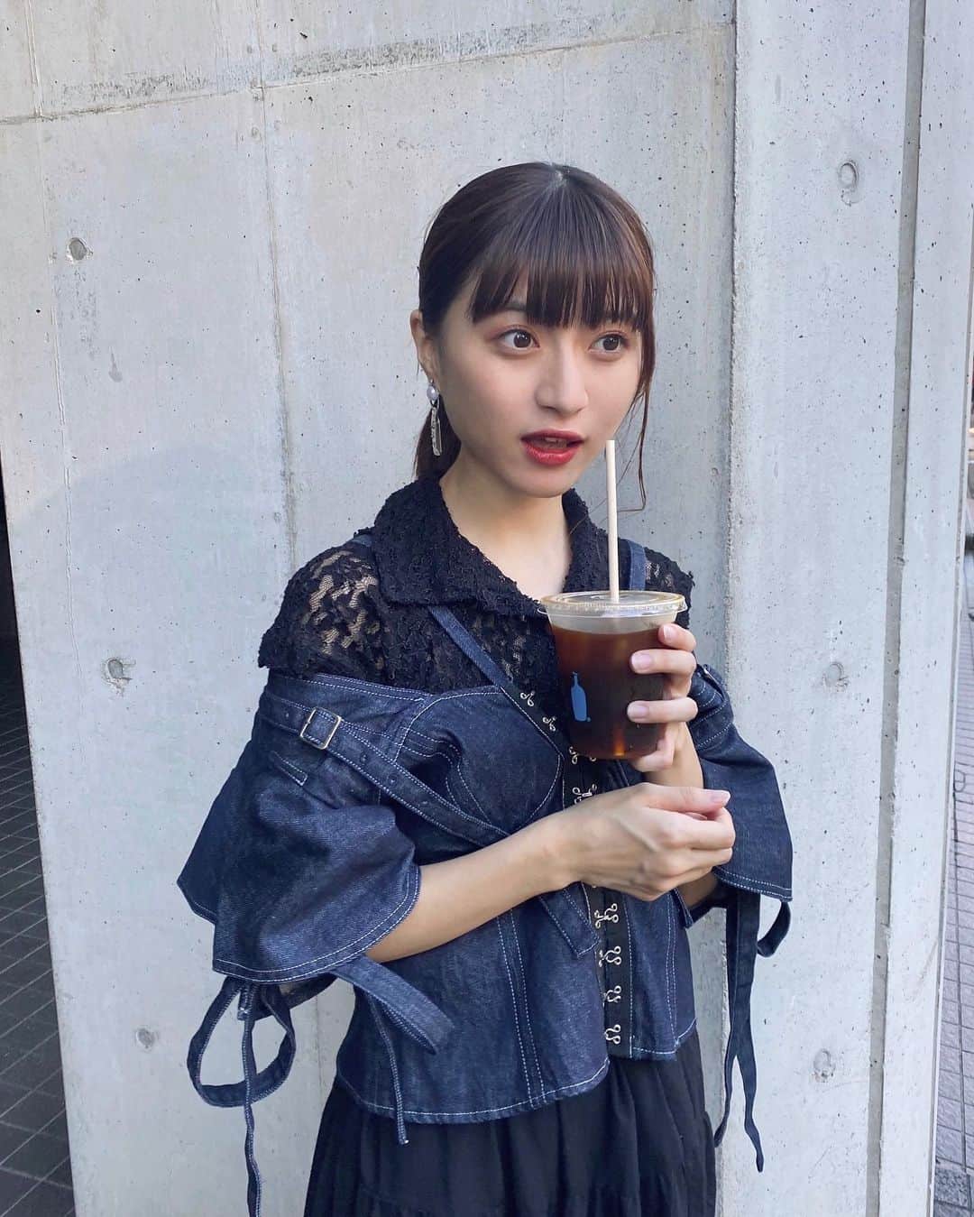 谷口萌衣子さんのインスタグラム写真 - (谷口萌衣子Instagram)「一日一杯コーヒー！ 深煎りがすき〜。  そして超超おきにいりの服やっと着れました。  #縷縷夢兎 #ミスキャンパス立命館」10月28日 22時02分 - moeko_taniguchi