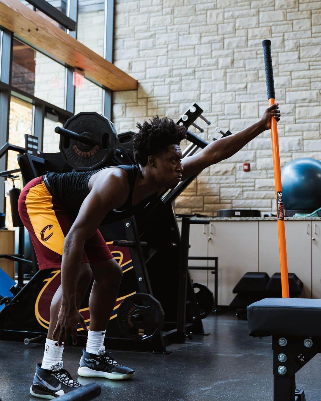 キャブスさんのインスタグラム写真 - (キャブスInstagram)「Mid-week hustle at @clevelandclinic Courts 😤」10月28日 22時51分 - cavs