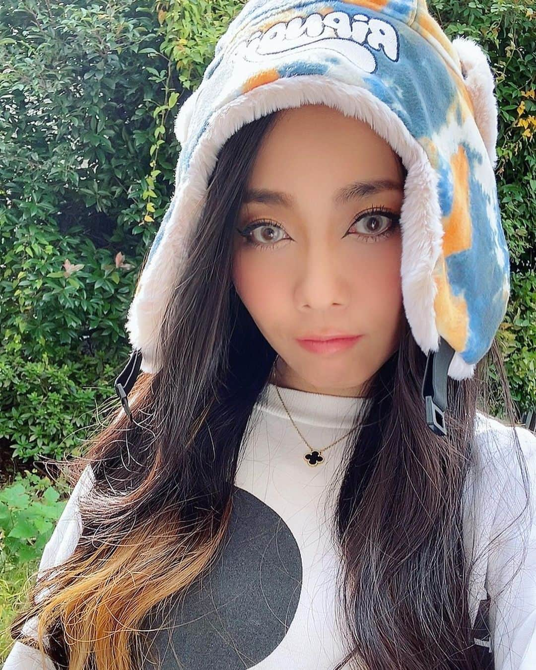 AYA a.k.a. PANDAのインスタグラム：「今年のハロウィンは静岡‼︎🧡 お待ちしてます‼︎  私の仮装はもう用意されてるみたいで。笑 ピンクのカラコンだけ用意してくるように言われてます。🤔  皆んなは何するうう？🎃✨」