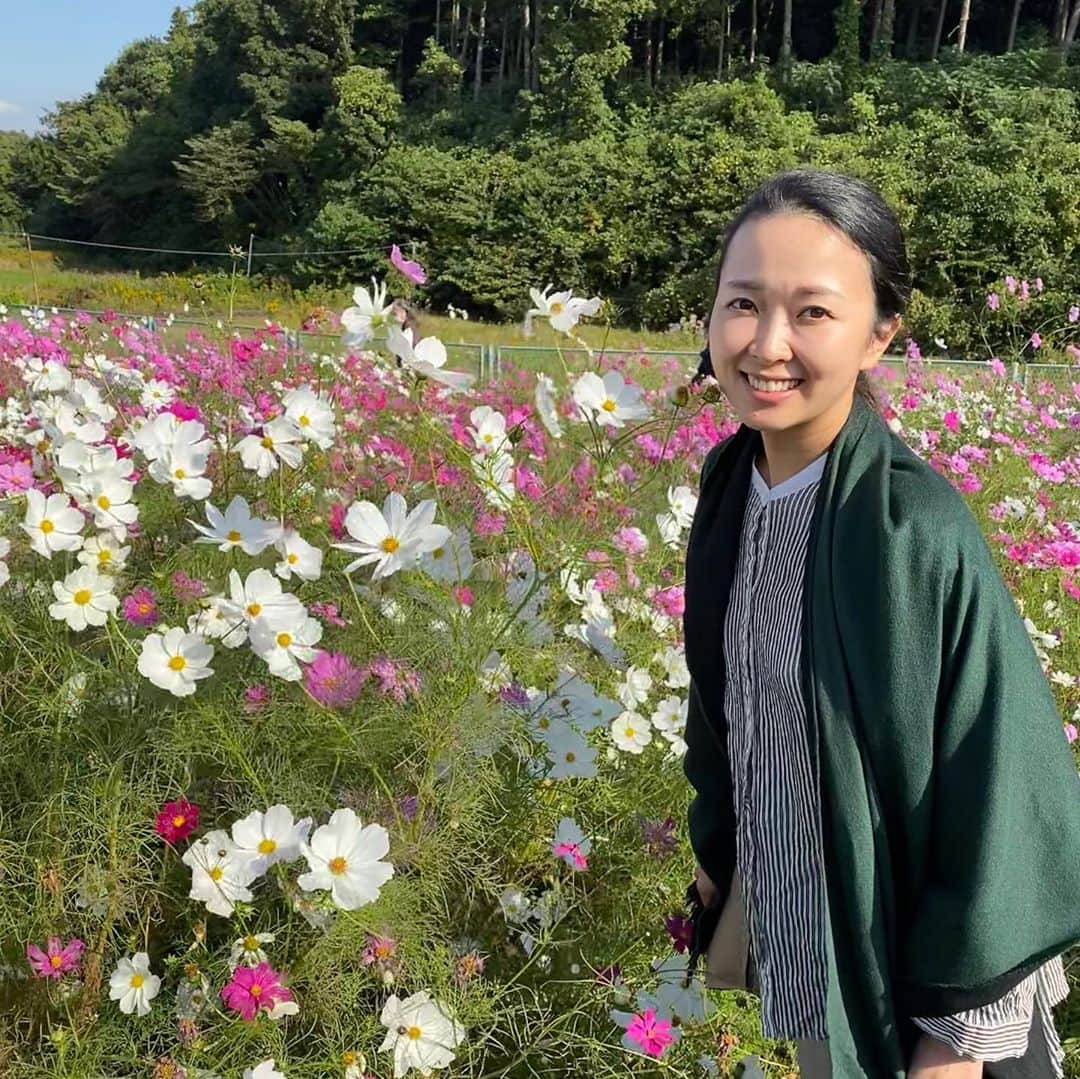 徳重杏奈さんのインスタグラム写真 - (徳重杏奈Instagram)「🍃﻿ 両親と﻿ GoTo対象のバスツアーへ😌﻿ ﻿ #秋桜 に #秋バラ﻿ ﻿ 秋をゆっくり感じました。﻿ ﻿ 就職する前も﻿ よく両親のデートについていってたなぁ💫﻿ ﻿ ﻿ ﻿ #gotoキャンペーン #コスモス #名古屋 #アナウンサー #徳重杏奈」10月28日 14時57分 - anna.tokushige