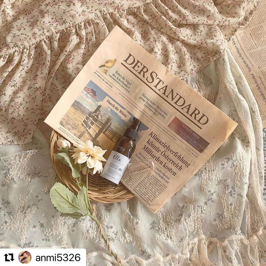 LIPIAmuse(リピアミューズ)のインスタグラム：「かわいい投稿ありがとうございます🥀🤎@anmi5326 with @lipiamuse  ・・・ .  𝐋𝐈𝐏𝐈𝐀 𝐩𝐞𝐫𝐟𝐞𝐜𝐭 𝐡𝐚𝐢𝐫 𝐨𝐢𝐥 . @lipiamuse 様の『パーフェクトヘアオイル　エラ』❤︎ . 12種類のオイルと4種類のエキスが配合された甘くて香水のようなヘアオイルです🌷 . ベタつかなくてすべりのいい手触りにしてくれるし、 香りも長持ちするのでいい感じ🩰 . 気になった方は『リピアミューズパーフェクトヘアオイル』で検索してみてください🧸 . . #instagood#f4f#l4l#fff#likes#likeforlikes #likeforfollow #photography#photographer #photooftheday #stayhome#fashion#travel#cafe#instalove  #hair#hairstyle #haircolor #ootd #paris #팔로우백#좋아요반사#팔로미#맞팔#フォロバ100 #旅行好きな人と繋がりたい #いいね返し#lipiamuse #ヘアオイル#ヘアケア」