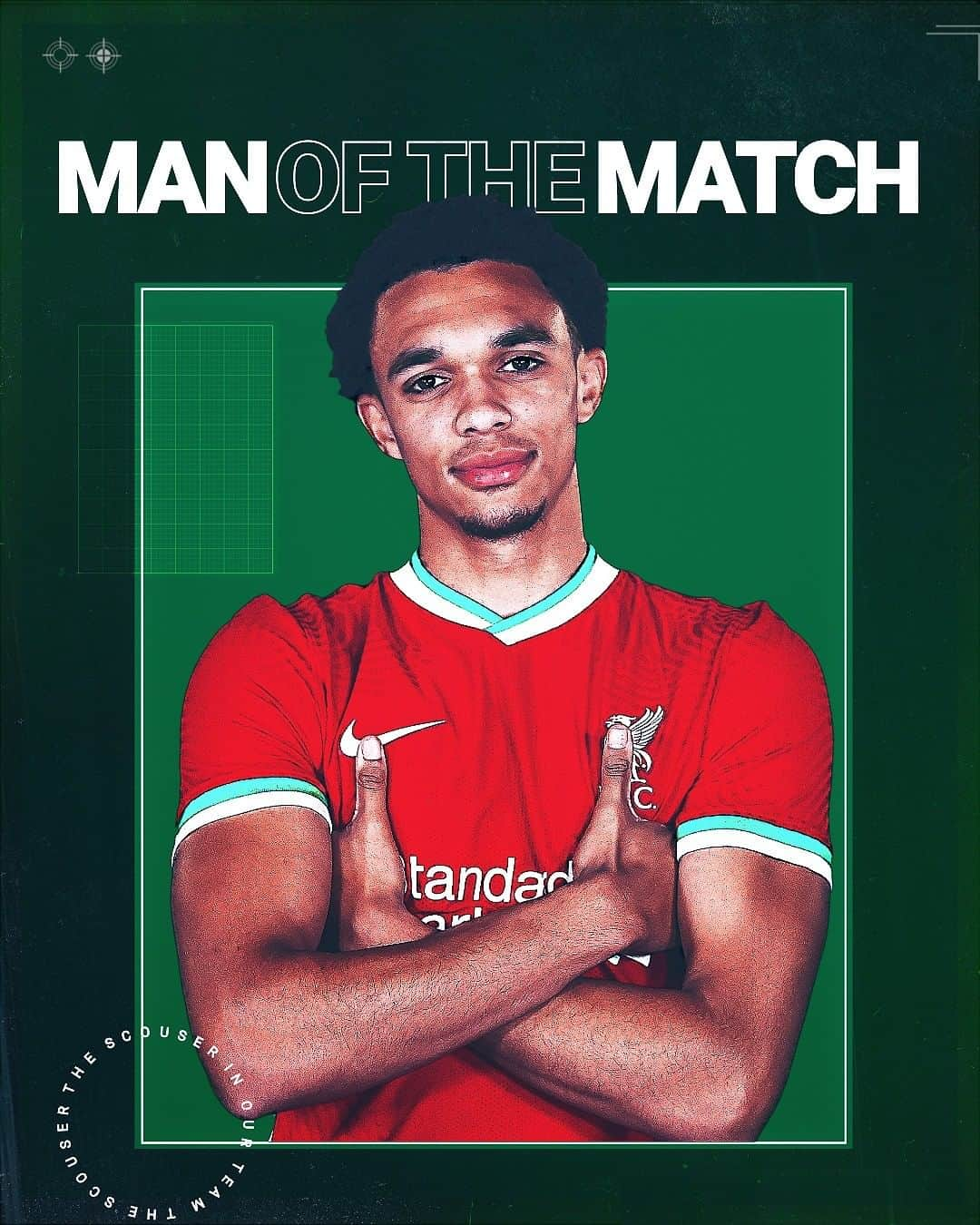 リヴァプールFCさんのインスタグラム写真 - (リヴァプールFCInstagram)「SUPERB, Trent 🤩 Your Man of the Match after a boss performance against FC Midtjylland 👏 #LFC #LiverpoolFC」10月28日 15時51分 - liverpoolfc