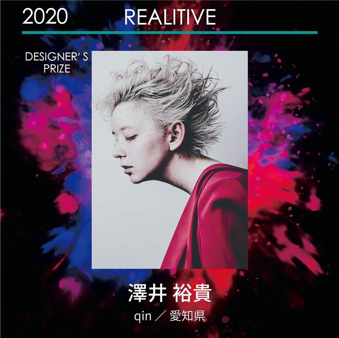 ミルボン Milbon for designer japanのインスタグラム：「﻿ ﻿ DA-PHOTO WORKS-2020﻿ REALITIVE部門﻿ デザイナー賞﻿  ﻿ 愛知県﻿ qin﻿ 澤井 裕貴さん﻿  ﻿ 受賞おめでとうございます！﻿  ﻿ #milbonda﻿ #milbondaphotoworks﻿ #realitive﻿ #avantgarde﻿ #bethechallenger」