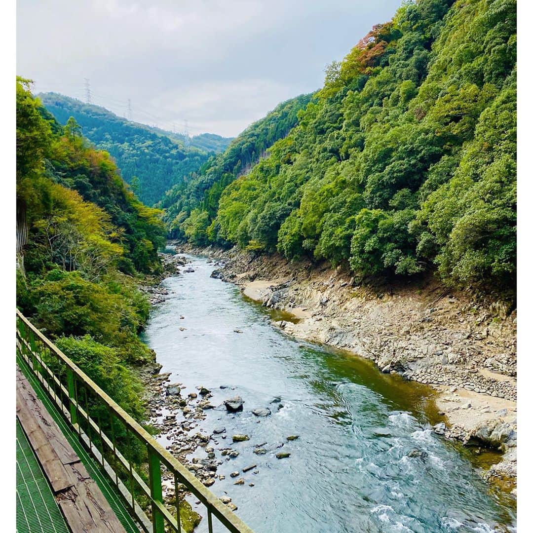 今井翼さんのインスタグラム写真 - (今井翼Instagram)「京都  #亀岡 #保津峡 #空気 #水 #自然 #綺麗で清々しい #幸せー  #亀岡今井」10月28日 17時12分 - tsubasaimai_official