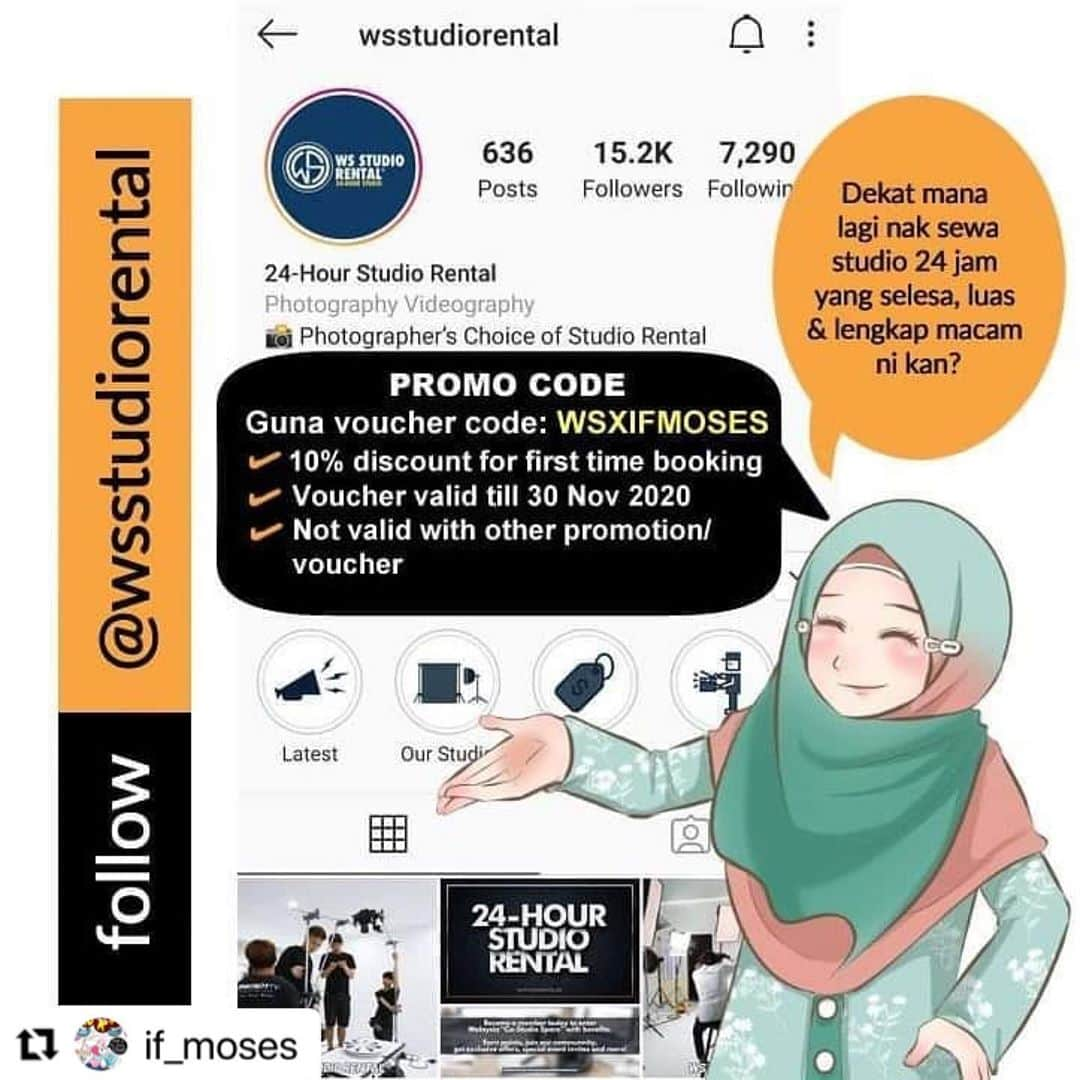 Koleksi Komik Malaysiaさんのインスタグラム写真 - (Koleksi Komik MalaysiaInstagram)「#Repost @if_moses with @make_repost ・・・ Biasa tak dengar kisah orang tua, cucu dan keldai ni? Kali ni admin 'twist' sikit hehe. 😜  Macam mana ya nak minta orang berhenti 'judge' kita? Penat kan asyik kena 'judge'? Nah, baca komik ni sampai habis. 👆😊   Komik ini ditaja oleh: @wsstudiorental  (Sewa studio luas, selesa & lengkap dengan harga yang berpatutan! Available 24 jam. 🤩)   #mosesart #mosesartwork #paehdesign #1hari1komik #komikislam #komikdakwah #komikmuslimah #comic #commission #24HourStudio #StudioRental #WsStudioRental」10月28日 17時44分 - tokkmungg_exclusive