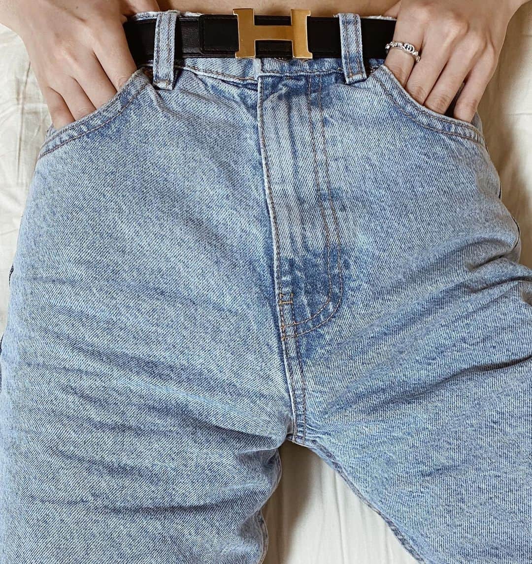 鈴木朱音のインスタグラム：「いっぱいデニム欲しい〜👖 . . #denim #zara #デニム」
