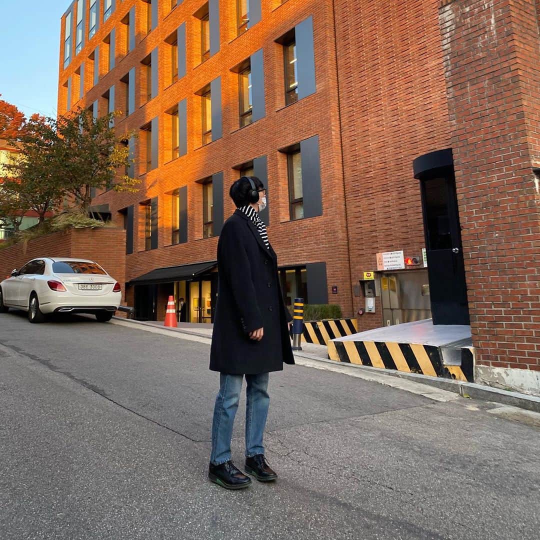 ト・サンウのインスタグラム：「오랜만에 나오니깐 너무 좋다 ☺️」